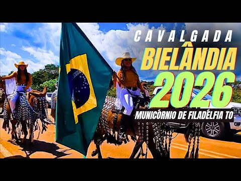 Cavalgada de Bielândia Município de Filadélfia Tocantins 2026