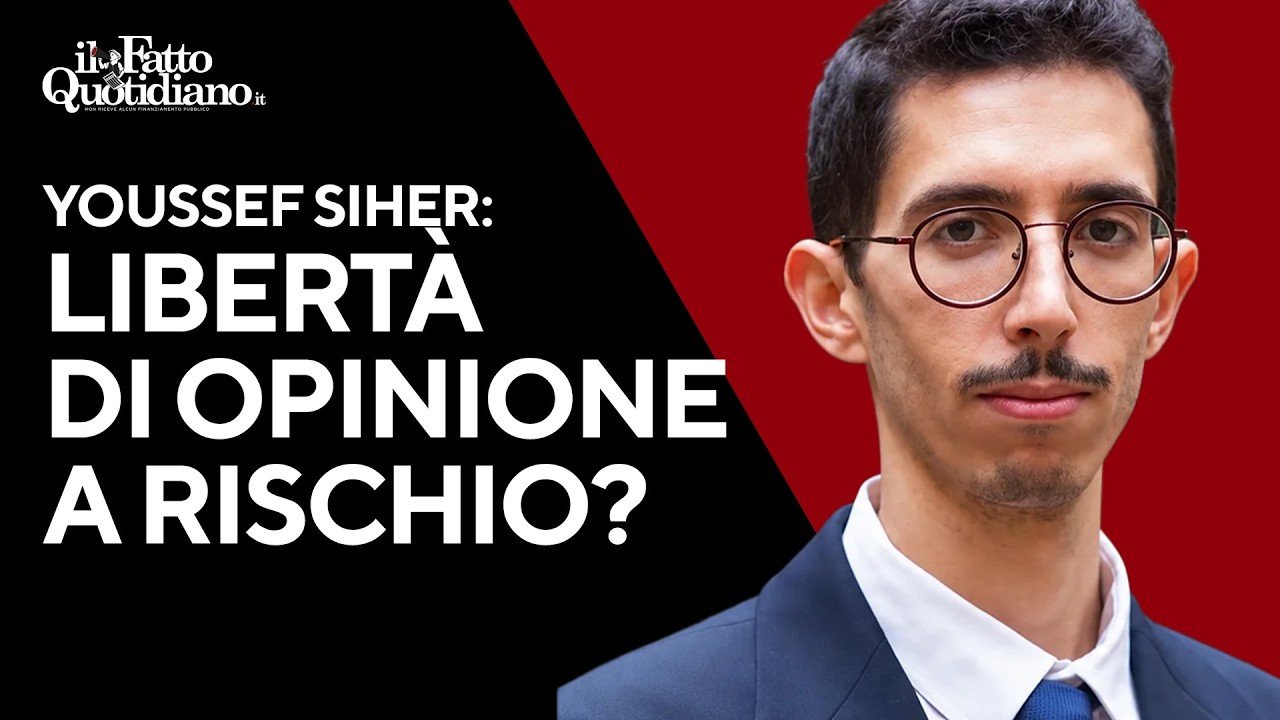 Youssef Siher: libertà di opinione a rischio? La diretta con Peter Gomez e Giuseppe Pipitone
