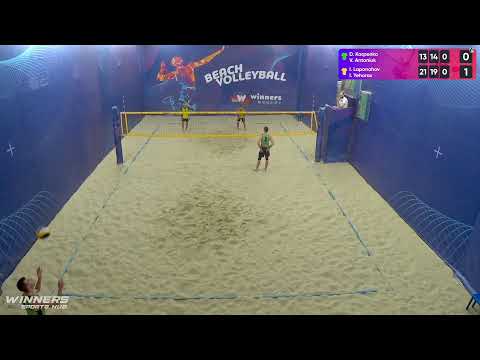 18:05 D. Karpenko / V. Antoniuk - I. Laponohov / I. Yehorov 10.09.2022 | Winners Beach Volleyball