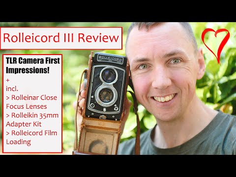 🟡 Cheaper than a ROLLEIFLEX!  |  Rolleicord III Review + Rolleinar / Rolleikin..  | TLR Camera