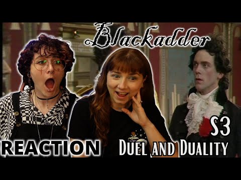 SHOUT!! Blackadder | Americans react for the first time 😉| Duel and Duality | S3 Ep 6 | Get Cunning
