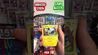 $2500 challenge of ripping pokemon cards day 124 #pokemon #pokemoncards #pokemontcg #tradingcards