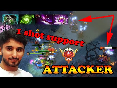 ATTACKER NEXT LEVEL GRANDMASTER KUNKKA 1 SHOT SUPPORT RARE NULLIFIER BUILD | GIVEAWAY | DOTA2ORBS