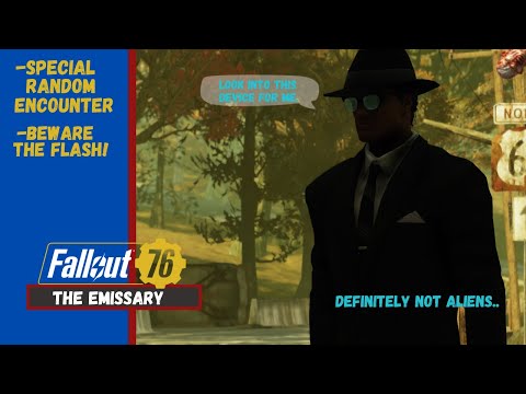 Fallout 76 The Emissary Random Encounter and Guide!