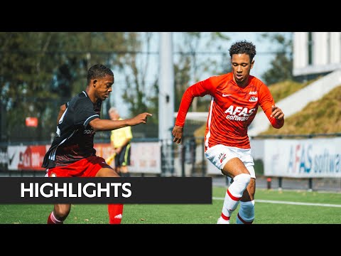Goals AZ - Feyenoord (1-2) | Onder 16 | Eredivisie