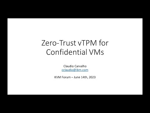 Zero-Trust vTPM for AMD SEV-SNP Confidential Virtual Machines