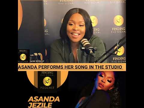 Asanda Jezile performs her song in Studio 🔥🔥🔥🔥 #podcast #music private #childhoodexperience