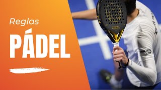 Reglas padel completo