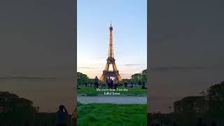 Seeing the Eiffel Tower never gets old ✨✨