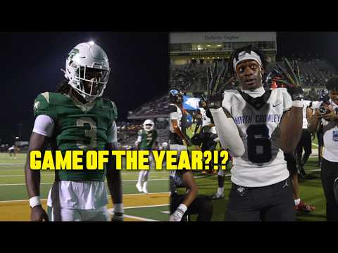 GAME OF THE YEAR??? #1 Desoto vs #5 North Crowley