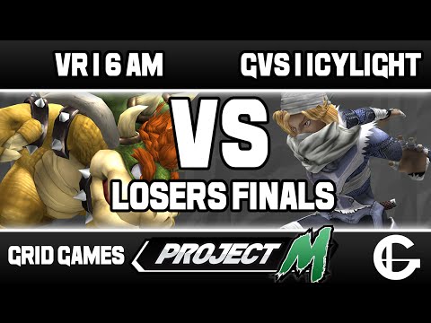VR | 6 AM (Bowser/Luigi)/Link VS GVS | Icylight (Sheik/DK/Ganon) | Grid PM Weekly 53 | Losers Finals