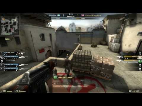Crossy Commentates CS:GO - PILOT - ESEC - Team Sweden vs Team United Kingdom - Dust 2