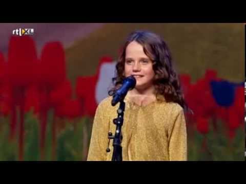 Holland's Got Talent - Amira (9) sings opera O Mio Babbino Caro - Full version