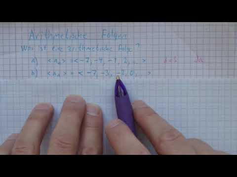 0a Eine arithmetische Folge erkennen
