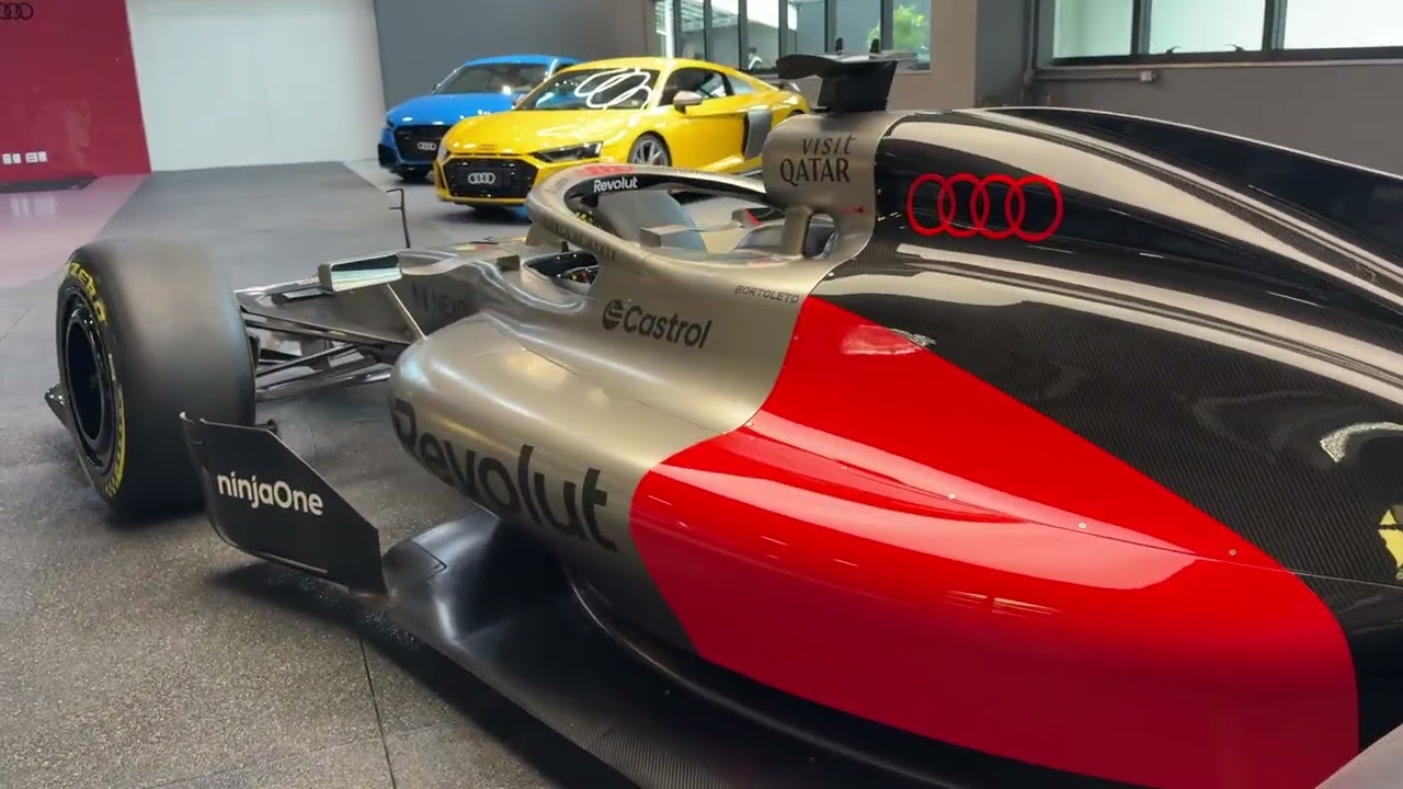 CARRO DE FÓRMULA 1 DA AUDI PARA TER NA SALA DE CASA