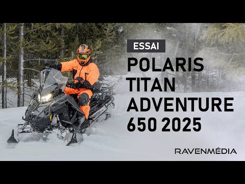 A new snowmobile video to discover! Polaris Titan Adventure 650 2025