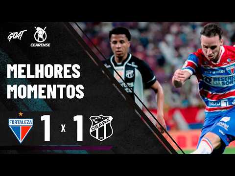 FORTALEZA E CEARÁ EMPATAM NA 1ª PARTIDA DA FINAL DO CEARENSE!