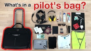 What´s in a PILOT´s BAG? WHAT YOU NEED and what NOT!!!