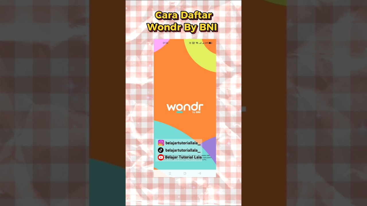 EASY WAY TO REGISTER FOR WONDR BY BNI #bni #wondrbybni #bankbni #registerbni #registerwondrbybni