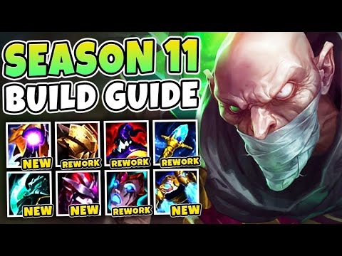 EVERY POSSIBLE BUILD FOR SINGED IN SEASON 11! (Learn what's BEST) - League of Legends