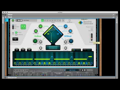 Reason Studios Bassline Generator & Ekssperimental Sounds AMALGAM, DRUMSYN & SYNR