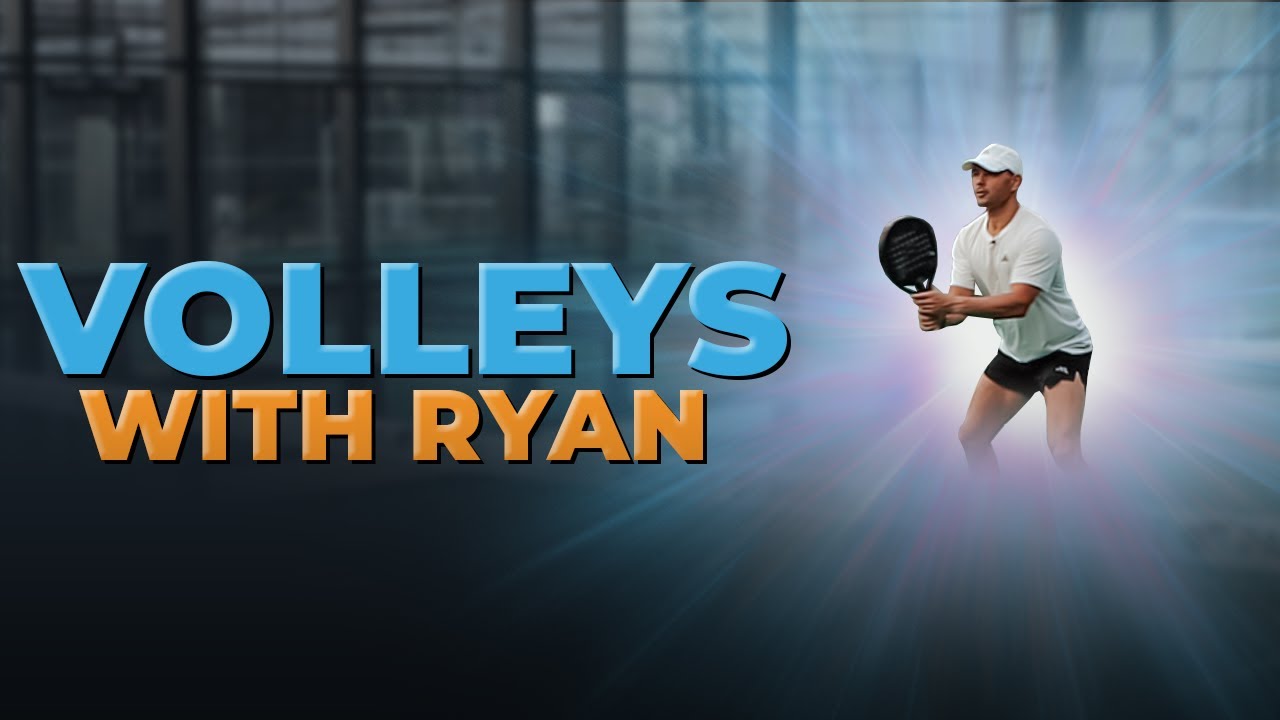 Volley technique: stepping in and shoulder position