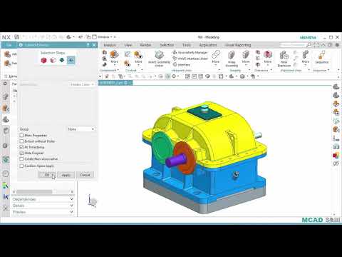 Siemens NX 1899 - Advanced Assembly Training - learn Design Tools