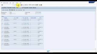 How to confirm a Transfer Order at Header Level LT12  - SAP WM VIDEOS
