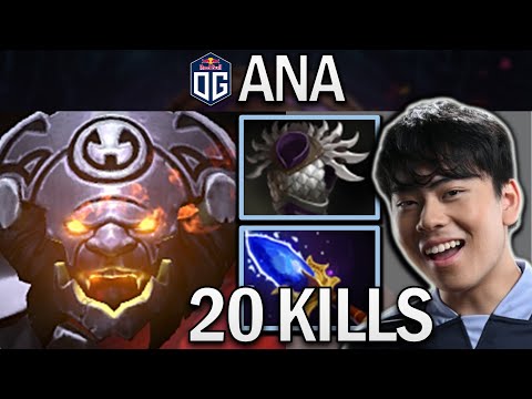 OG.ANA AXE - NO MERCY WITH 20 KILLS - DOTA 2 7.31 GAMEPLAY