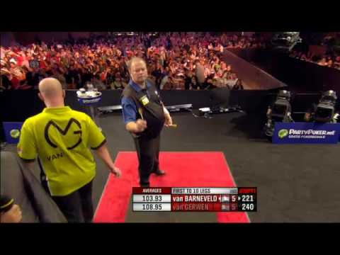 PDC European Championships 2012 - Second Round - van Barneveld VS van Gerwen