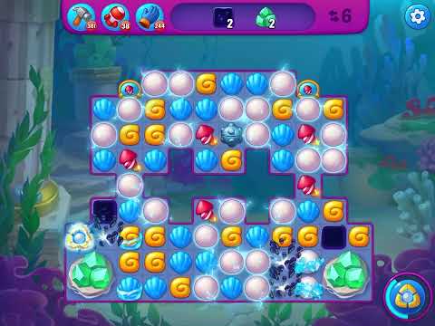 Fishdom Very Hard level 5805 no boosters フィッシュダム ベリーハード [Friend's]