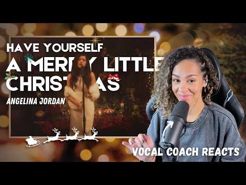 Angelina Jordan’s Old Soul Voice! “Have Yourself a Merry Little Christmas” | Vocal Coach Reacts
