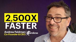 Cerebras CEO: CUDA Is Not a Moat | Andrew Feldman