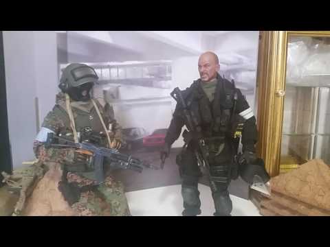 SPETSNAZ OFFICERS OF FSB ALPHA GROUP 1/6 SCALE FIGURES