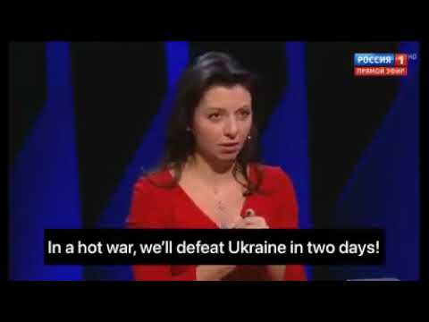 Russia-1 TV Channel: In a hot war, we'll defeat Ukraine in two days!