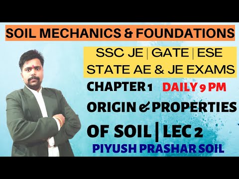 INTRODUCTION TO SOIL MECHANICS Soil Mechanics for GATE ESE SSC JE STATE AE JE RRB JE