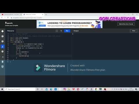 Basics Of Java Programming Part 5 Using While Loop