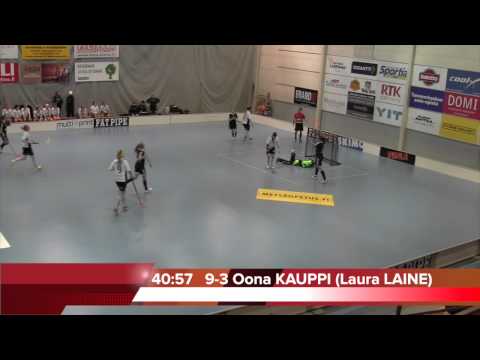 Naisten Liiga: Koovee-Steelers JSB, 1.2.2015, Maalikooste