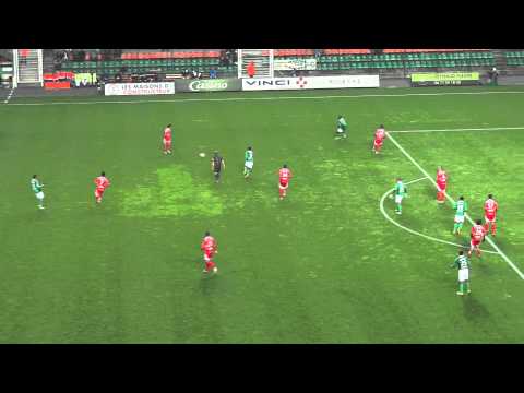 saint étienne (asse) - ajaccio troisième but résultat 3-1