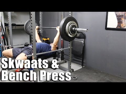 Light Squats and Bench Press Day | Texas Method Video