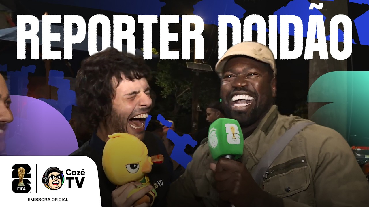 REPÓRTER DOIDÃO NA INVASÃO BRASILEIRA DA COPA DO MUNDO!