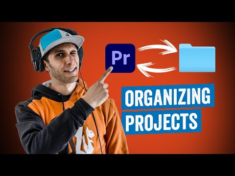 How I ORGANISE Premiere Pro projects | START to do this NOW