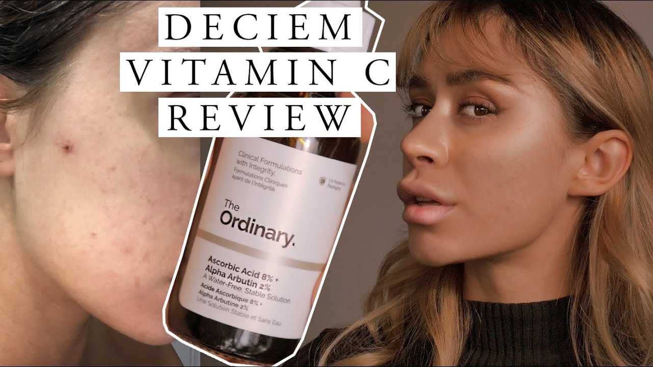 THE ORDINARY ASCORBIC ACID 8% ALPHA ARBUTIN 2% VITAMIN C SERUM REVIEW
