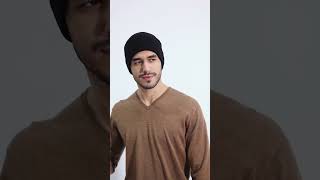 Genware Black Beanie Video