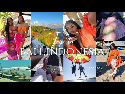TRIP TO BALI | vacation vlog, 20 hr flight, waterfalls, monkey forest, temple PART ONE