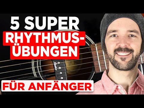Sofort besser spielen dank dieser Rhythmusübungen - einfach Gitarre spielen lernen