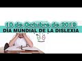 10 de octubre - Día Mundial de la Dislexia