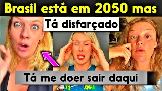 Gringa alerta cuidado ao visitar o Brasil Você pode não querer mais voltar..