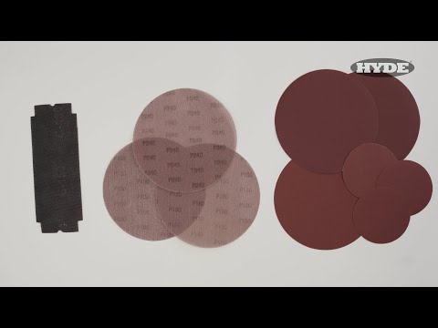 Choosing the right abrasive for the job.  |  Hyde Tools