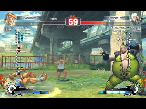 Ultra Street Fighter IV battle: Adon vs Rufus